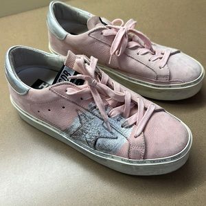 Golden Goose Sneakers, 38 Pink Suede
